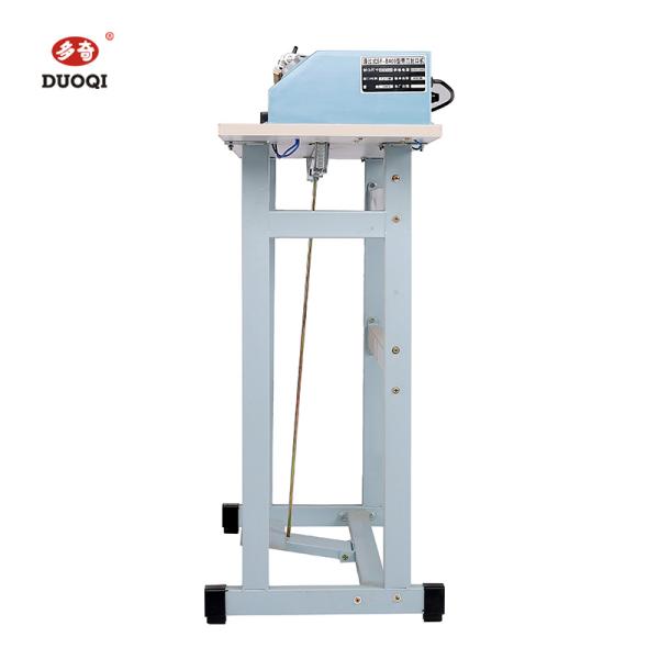220V DUOQI SFTD-600 CE Iron Foot Pedal Enseal Sealer Bag Sealer with Knife Heat Sealer Semi-Automatic Sealing Machine