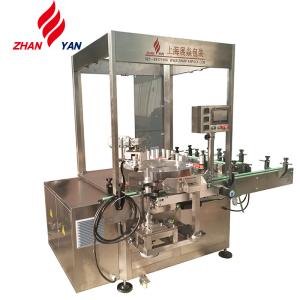 Customized Linear Opp Hot Melt Labeling Machine , Label Applicator Machine For