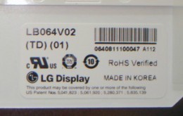 LG 6.4" High Brightness Lcd Display , 640*480 Pixels Industrial Computer Monitor