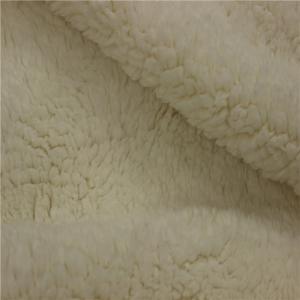 Custom Shu Velveteen Fabric Sherpa Lining Fabric 300d/576f Yarn Count