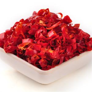 8% Moisture Chilli Ring Cut Strong Pungent Chilli Flavor High Polished 0.5 - 1