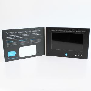 7 Inch IPS Advertising 1500mAh LCD Video Brochure