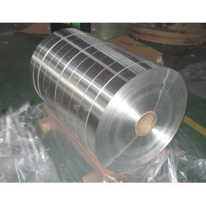 China Alloy Aluminum Strip Roll Thickness 0.2-0.4mm For GLS Lamps / Tube Lights on sale
