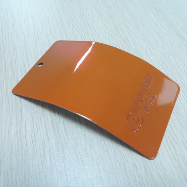 High Stability Candy Orange Powder Coat With Excellent Smooth Glossy