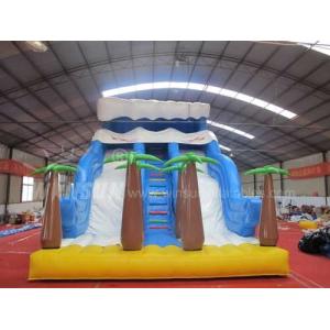 Durable Commercial Inflatable Water Slides Tropical Rain Forest Themed