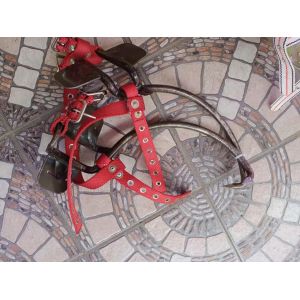 Heavy-Duty Adjustable Wood Pole Climber with Sharp Spikes for 300mm Utility