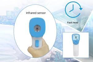Cheap Easy Use Infrared Forehead Thermometer With Luminous Display Function for sale
