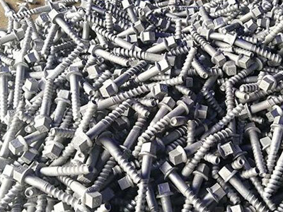 Quality Durable Plastic Dowel Sleeper Rail Screw Spike Corrosion Resistant Long Lasting wholesale