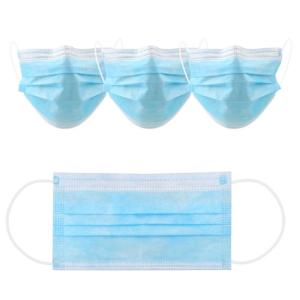 China Anti Virus​ 3 Ply Non Woven Face Mask Ear Wearing Odorless moisture proof on sale