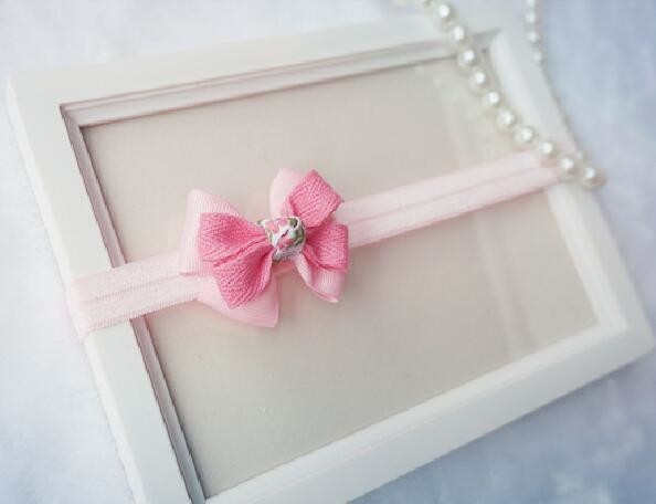 Quality Diy Twist Elastic Hair Bands For Kids Foil Silver / Ink Screen Printing wholesale