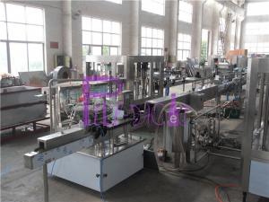 China Drink Processing Manual Bottle Labeling Machine For Bottles , Shrinking Tunnel on sale
