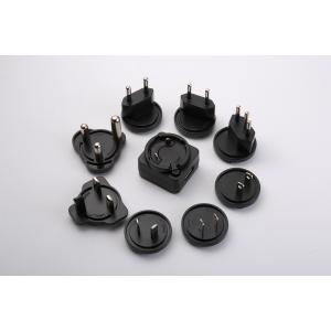 AC DC 5V 1A Interchangeable Power Adapter AU EU UK KR Plugs