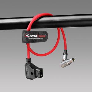 Cheap Alvin's D-Tap to 2-Pin 18&quot; Right-Angle Power Cable for Teradek, SmallHD for sale