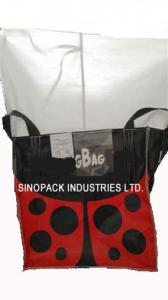 Cheap 1 Tonne Agricultural seeds FIBC big bags BOPP film coated outside for sale