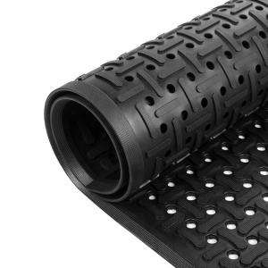 E-Purchasing Rubber Mats Kitchen Mat Anti-Slip Grease-Proof Chef Mats - 3/8 In X