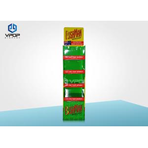 Snacks POP Clear Cardboard Marketing Displays Tall For Multiple Stores