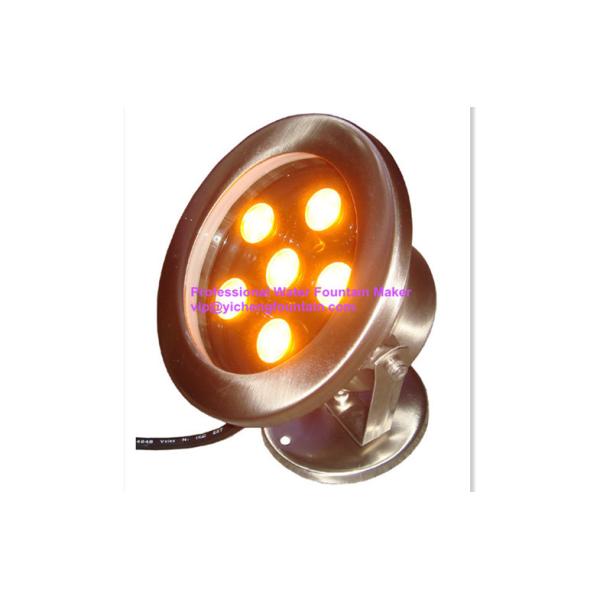 Quality 6 X 1W 6 X 2W 6 X 3W Led Underwater Fountain Lights Waterproof IP68 Fully SS Material wholesale