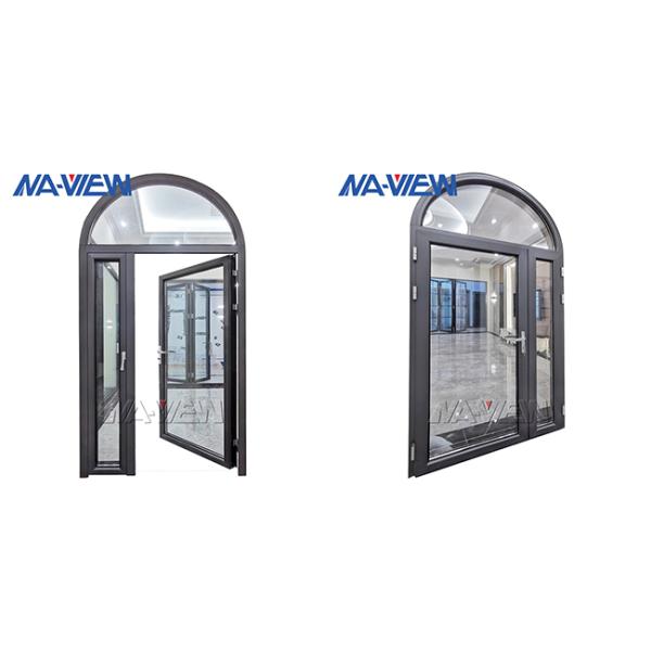 Modern PVDF Coating Horizontal Vertical Aluminium Casement Windows