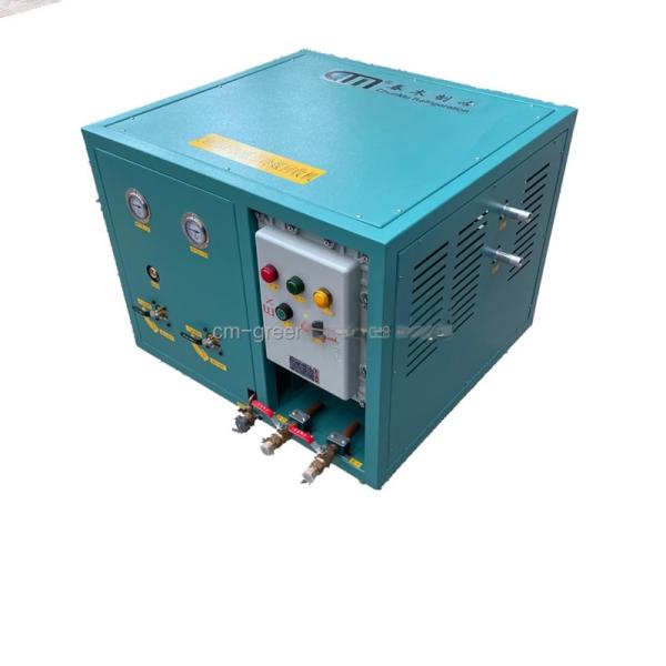 Quality R123 Refrigerant Recovery Recharge Machine 2HP Oil Less Chiller Maintenance Refrigerant Recovery Unit Price wholesale
