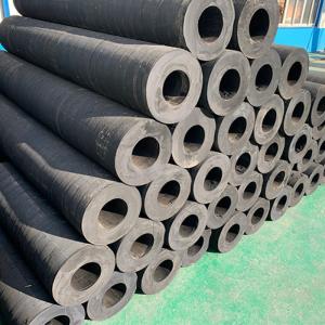 Cylindrical Dock Rubber Fender Bumper Abrasion Resist For Vessels Quay