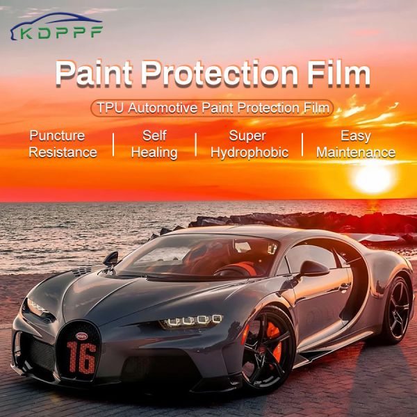 Crystal-Clear Self-Healing TPU Car PPF – High Gloss, Hydrophobic, UV & Rock Chip Protection