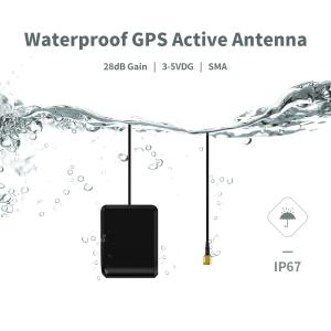 1575.42MHz External Tracker Patch Active Housing RTK USB Car GSM GLONASS GPS