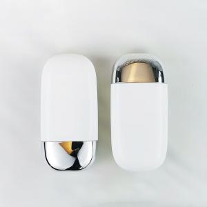 Wholesale Plastic PP Sunscreen Cream Bottle with Silver Double Shell Cap in 30g