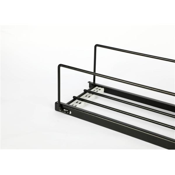 Gravity 12N Retail Plastic Shelf Dividers Roller Shelves For Sliding Shelf