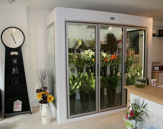 Scroll Compressor Walkin Freezer Commercial Glass Door Freezer with -0.4f