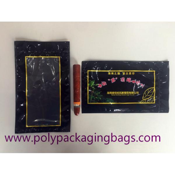 Quality Portable 5 Cigar Humidor Bags With Moisturizing System To Keep Cigars Fresh wholesale