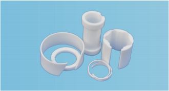 Customizable PTFE Products PTFE Special Shape Articles For Precision Application