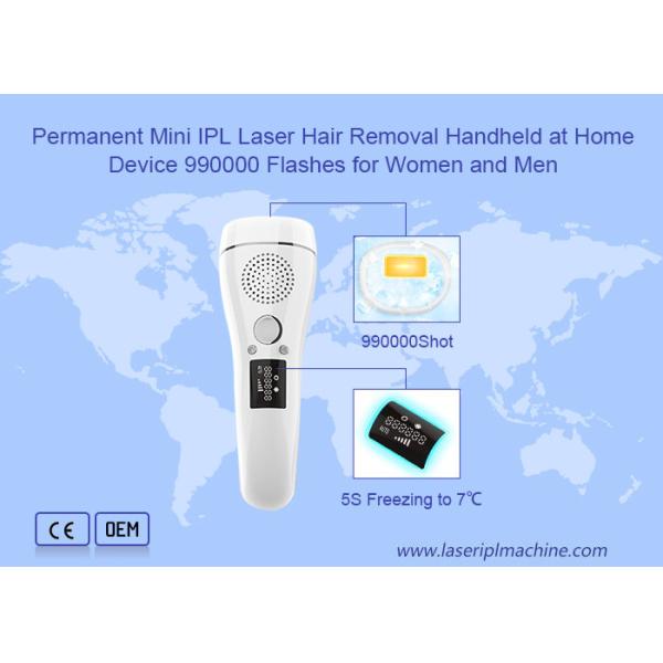 Quality Handheld Permanent IPL Beauty Machine Ice Cool Skin Rejuvenation 1 Year Warranty wholesale