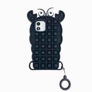 TPU Push Pop It Fidget Toy Phone Case Stress Relief For Iphone 12