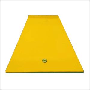 Colored Floating Splash Mat , Roll Up Floating Mat Tear Stop Nylon Inner Matrix