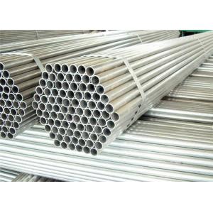 China Hot Dipped Round Steel Pipe / GI Pipe Pre Galvanized Steel Pipe Tube 5.8m 6m Length on sale