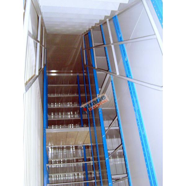 Auto Parts Rack / Galvanized Steel Rack For Storage 100 Kg Per Level