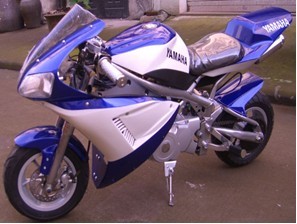 Pocket Bikes 110cc,single cylinder, 4-stroker,air-cooled ,electric+kick start
