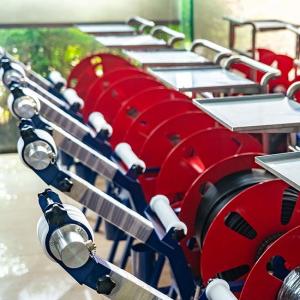 Vertical Underground Downhole Inspection Camera Keyboard 12” Screen