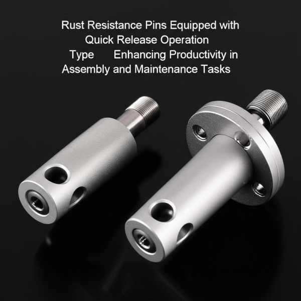 Rust Resistance Pins Equipped with Quick Release Operation Type Enhancing