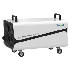 Mobile Power Storage Generator Safety IP65 100Ah For Residential Industrial