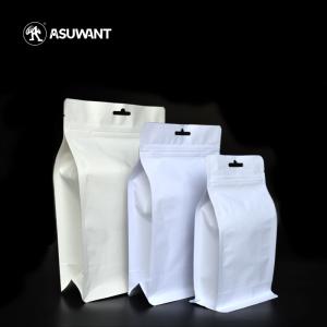 China Biodegradable Kraft Paper k Bag Moisture Proof Different Sizes With U Notch on sale