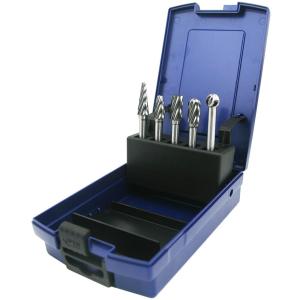 10PCS 6mm 6.35mm Shank Diameter Carbide Burrs Set for Metal Polishing Engraving