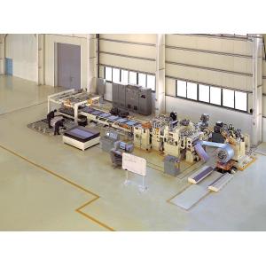 Mobile Shear Production Line For High Precision Leveling 28T Coil Weight