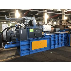 Plastic horizontal waste straw baler/compactor machine