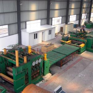 Automatic Steel Coil Slitting Line Uncoiling Leveling Shearing Machine