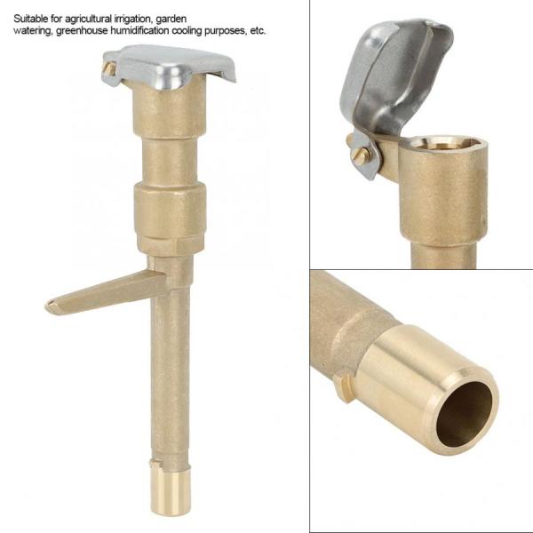 1 Inch Brass Quick Release Coupling Valve 2 - 8.8 Bar For Agriculture Irrigation