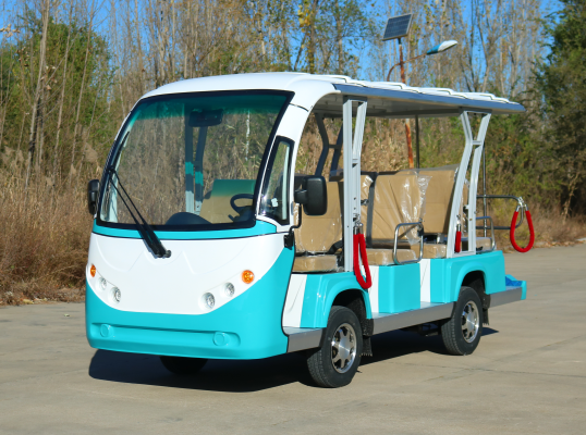 11-Seater Electric Sightseeing Bus With Super Long Endurance And Full Power Smart On-Board Charging