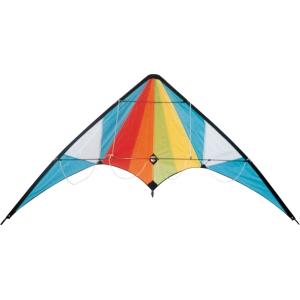 Cheap Spring Dual String Kite , Nylon Or Polyester Beginner Stunt Kites 120*60cm for sale