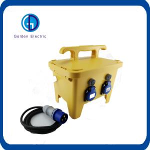 Portable Combination Distribution Box Waterproof Plastic Industrial Socket Box