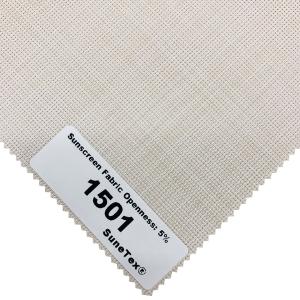 5% Openness 29% Polyester 71% PVC Sunscreen Roller Blinds Fabrics For Window